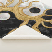 Yin Yang Tree of life - Marbles and Gold Sherpadecke (3/4)