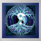 Yin Yang Tree of Life Poster (Vorne)