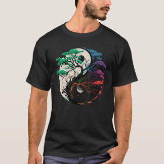 Yin Yang Tree of Life T-Shirt