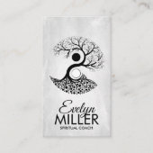 Yin Yang Tree of Life Visitenkarte (Vorderseite)