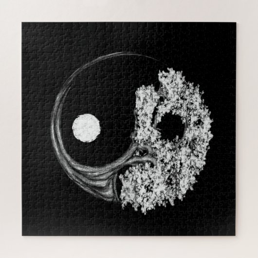 Yin Yang Tree Puzzle (Horizontal)