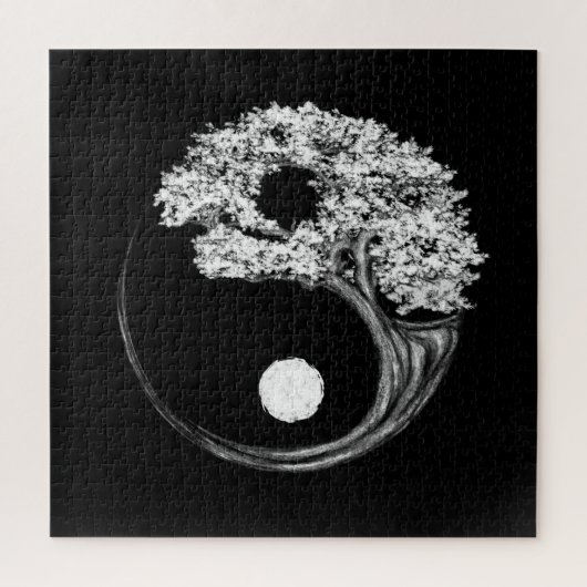 Yin Yang Tree Puzzle (Vertikal)