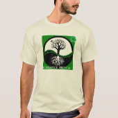 Yin Yang Tree Recycle-Shirt T-Shirt (Vorderseite)