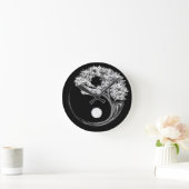Yin Yang Tree Runde Wanduhr (Zuhause)