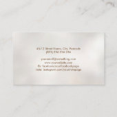 Yin Yang Tree Visitenkarte (Rückseite)