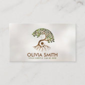 Yin Yang Tree Visitenkarte (Vorderseite)