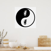 Yin Yang Tuba Poster (Küche)