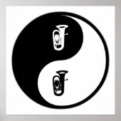 Yin Yang Tuba Poster (Vorne)