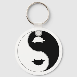 Yin Yang Turtle Schlüsselanhänger