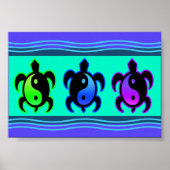 Yin Yang Turtles Poster (Vorne)