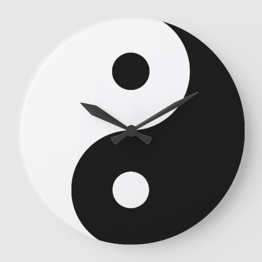 Yin Yang Uhr (Vorderseite)