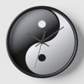 Yin Yang Uhr (Vorderseite)