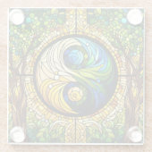 Yin Yang Untersetzer (Rückseite)