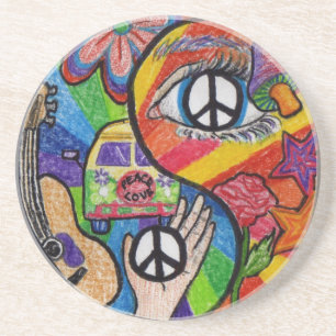 Yin Yang Untersetzer