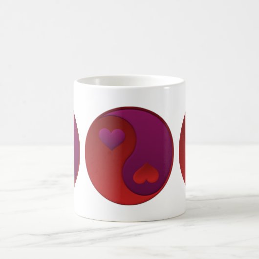 Yin Yang Valentine Tasse (Mittel)