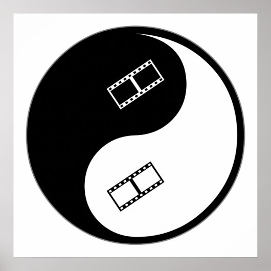Yin Yang Video Editing Poster (Vorne)
