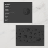 Yin Yang Visitenkarte (Vorne/Hinten)