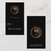 Yin Yang Visitenkarte (Vorne/Hinten)