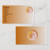 Yin Yang Visitenkarte (Vorne/Hinten)