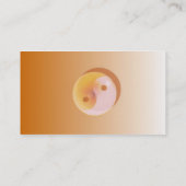 Yin Yang Visitenkarte (Rückseite)