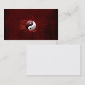 yin Yang-Visitenkarte Visitenkarte (Vorne/Hinten)