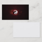 yin Yang-Visitenkarte Visitenkarte (Vorne/Hinten)