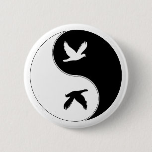 Yin Yang Vogel Button