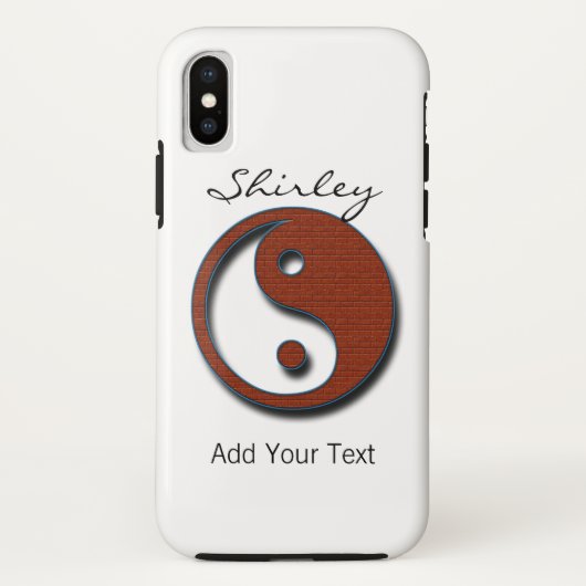 Yin Yang von Shirley Taylor Case-Mate iPhone Hülle (Rückseite)