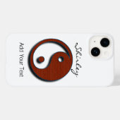 Yin Yang von Shirley Taylor Case-Mate iPhone Hülle (Rückseite (Horizontal))