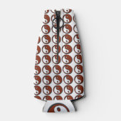 Yin Yang von Shirley Taylor Flaschenkühler (Rückseite)