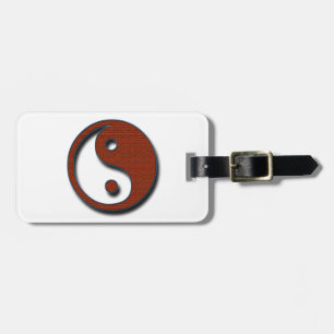 Yin Yang von Shirley Taylor Gepäckanhänger