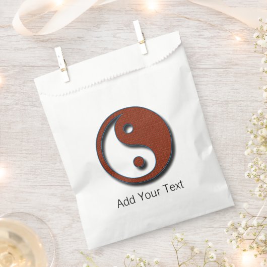 Yin Yang von Shirley Taylor Geschenktütchen (Ausgeschnitten)