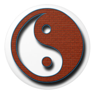 Yin Yang von Shirley Taylor Keramikknauf