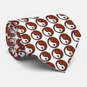 Yin Yang von Shirley Taylor Krawatte (Gerollt)