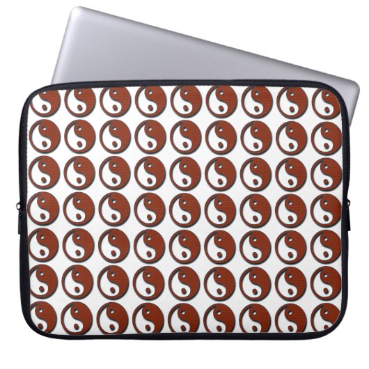 Yin Yang von Shirley Taylor Laptopschutzhülle (Vorderseite)