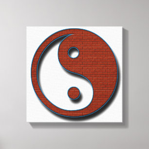 Yin Yang von Shirley Taylor Leinwanddruck