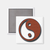 Yin Yang von Shirley Taylor Magnet (Vorderseite/Rückseite)