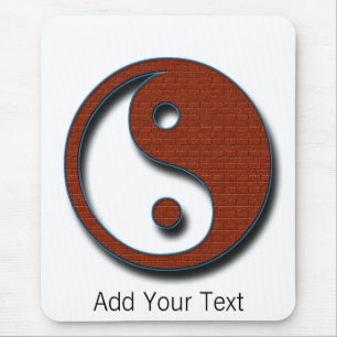 Yin Yang von Shirley Taylor Mousepad