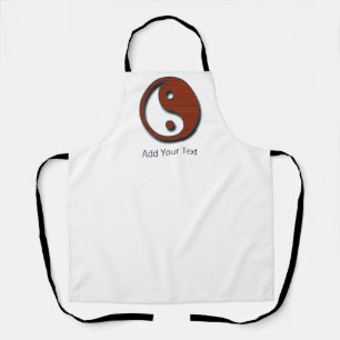Yin Yang von Shirley Taylor Schürze