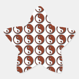 Yin Yang von Shirley Taylor Stern-Aufkleber