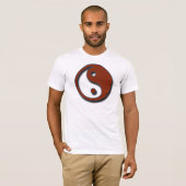 Yin Yang von Shirley Taylor T-Shirt (Vorne ganz)
