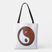 Yin Yang von Shirley Taylor Tasche (Rückseite)