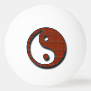 Yin Yang von Shirley Taylor Tischtennisball