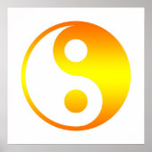 Yin Yang Wall Art Poster (Vorne)