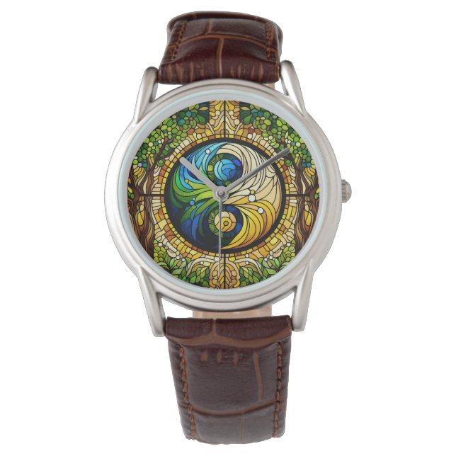 Yin Yang Watch Armbanduhr (Vorderseite)