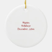 Yin & Yang Weihnachtsschmuck (Hinten)