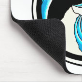 Yin Yang Wellen Mousepad (Ecke)