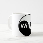 Yin Yang Wi-Fi Tasse/Schale Kaffeetasse (Vorderseite Links)