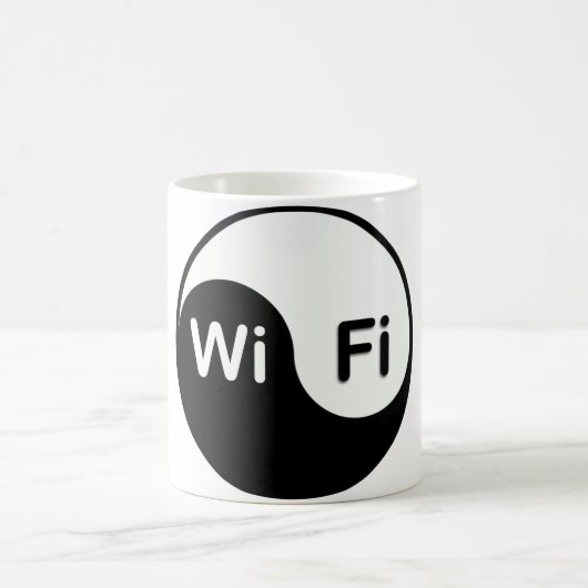 Yin Yang Wi-Fi Tasse/Schale Kaffeetasse (Mittel)
