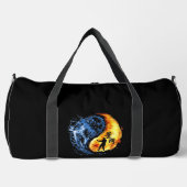 Yin Yang Wing Chun Kung Fu "Customizable" Duffle Bag (Vorderseite)